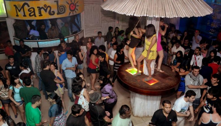 klub Cafe Mambos v Goa