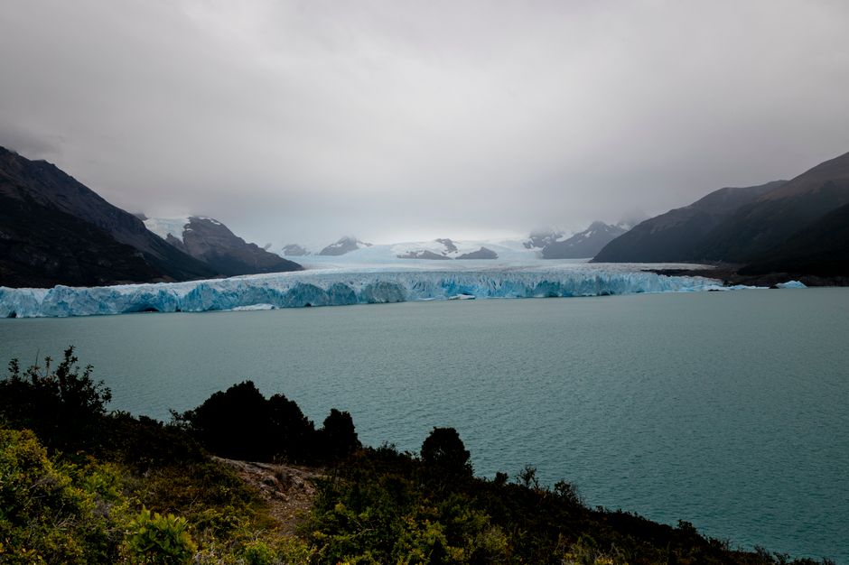 Stunning view of Perito Moreno Glacier in Patagonia, Argentina