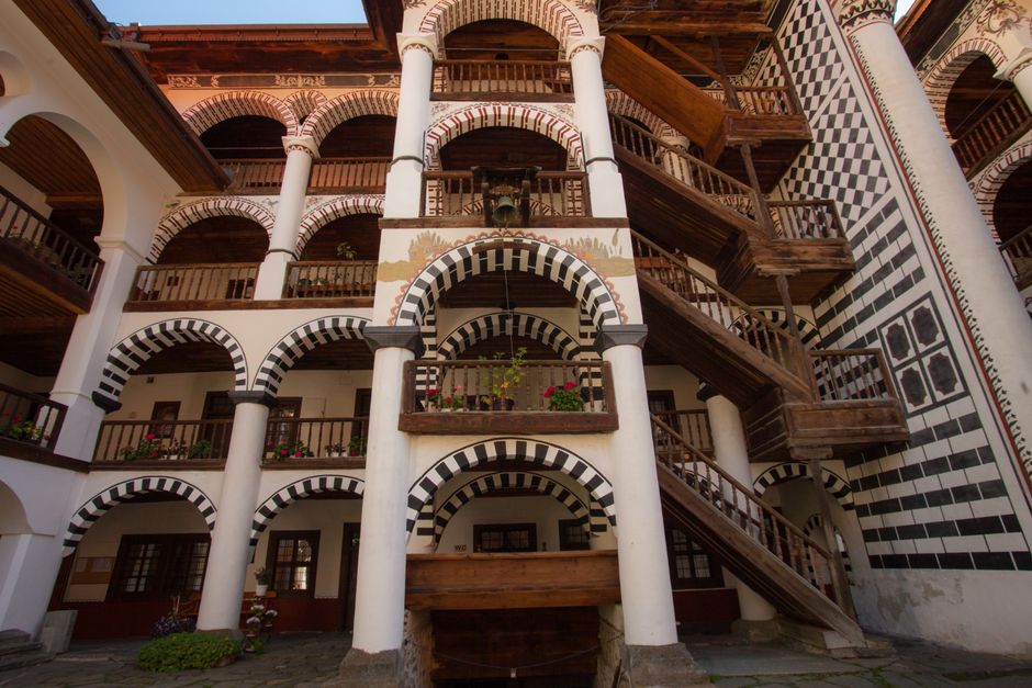 Majestic Rila Monastery in Bulgaria, a UNESCO World Heritage site