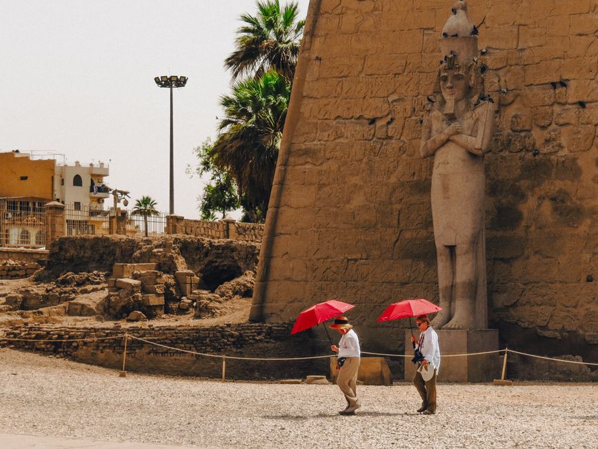 Tourist Police officer in Egypt assisting a traveler with directions