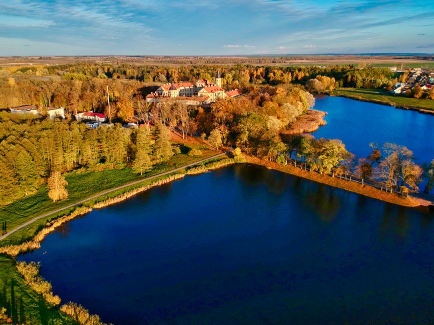 Trakai Castle on an island in Lithuania, a popular tour destination