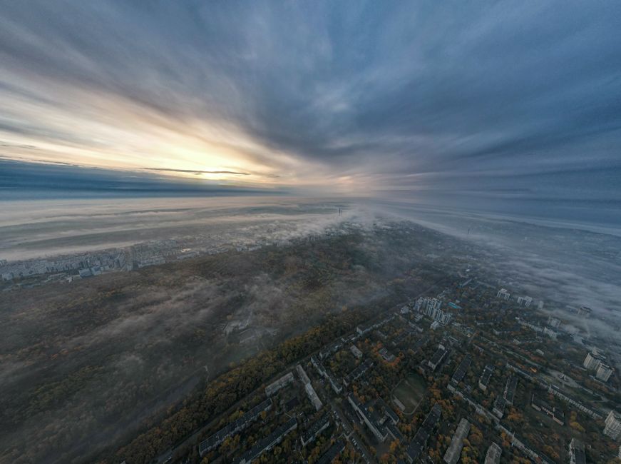 Panoramic view of Orheiul Vechi cultural-natural reserve in Moldova with ancient monastery