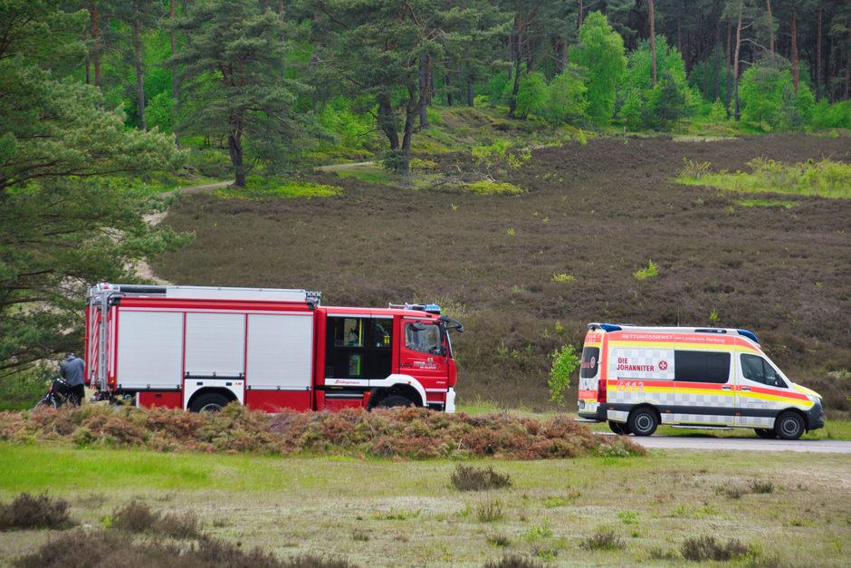 Emergency services vehicle with flashing lights in Montenegro
