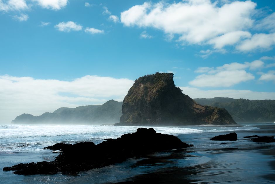 Stunning New Zealand landscape showing diverse weather conditions