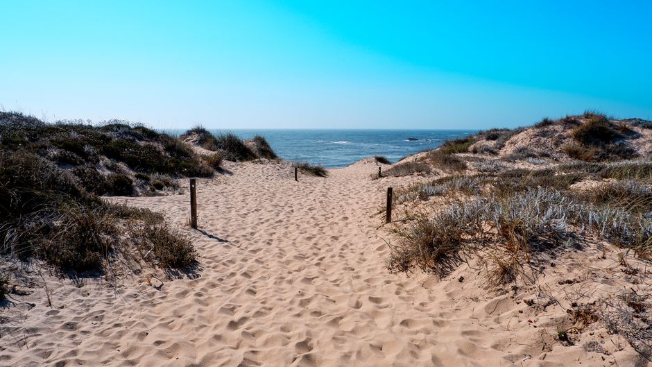 Beautiful sunny landscape in Portugal, perfect for travel planning