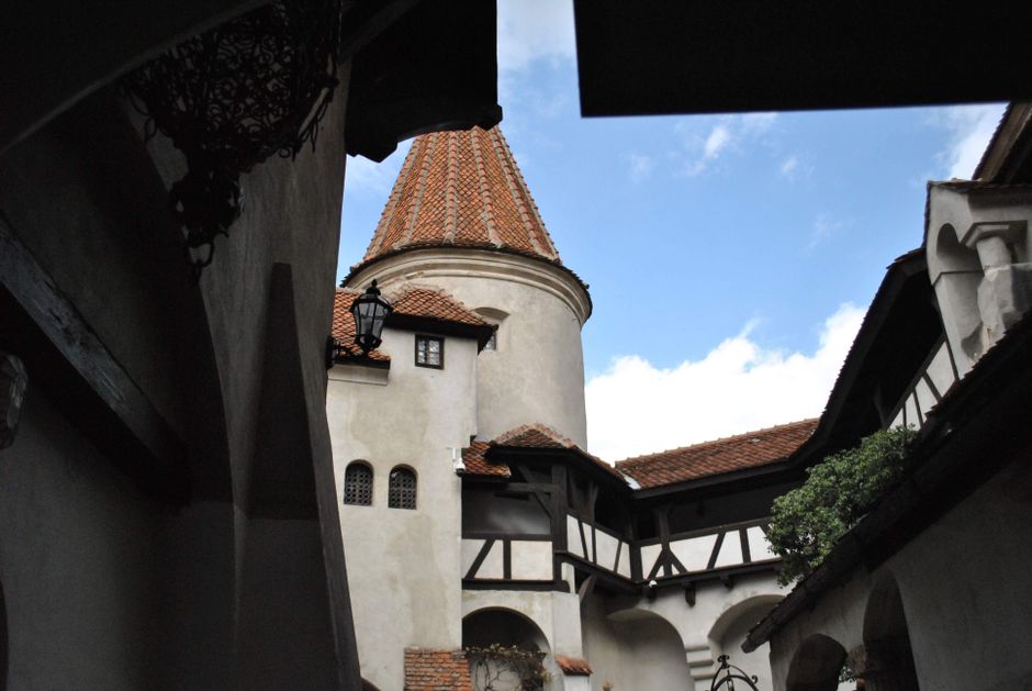 Iconic Bran Castle, also known as Dracula's Castle, in Romania