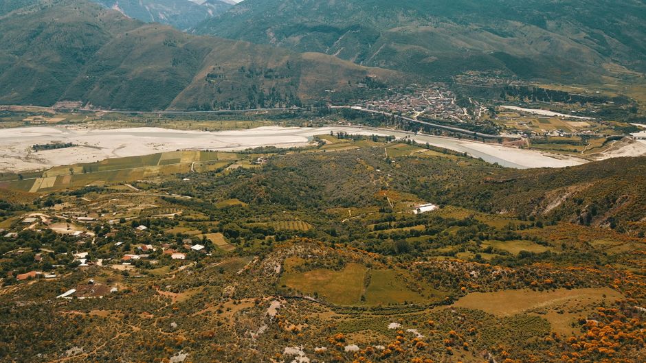 Stunning panoramic view of Albania's diverse regions and natural beauty