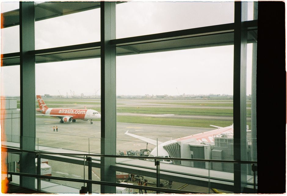 Modern terminal at Kuala Lumpur International Airport (KUL) in Malaysia