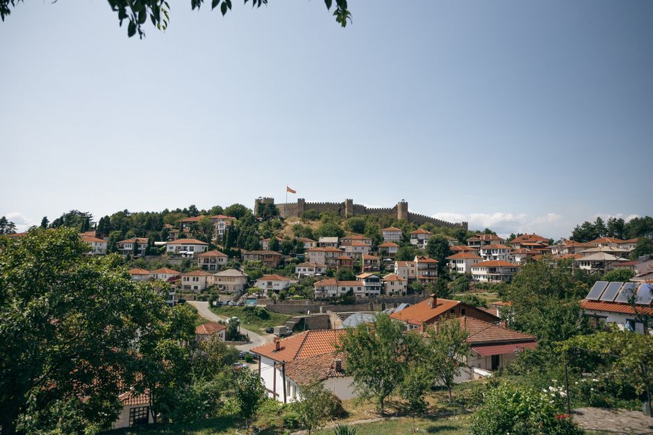 Sunny landscape in North Macedonia showcasing its bright climate