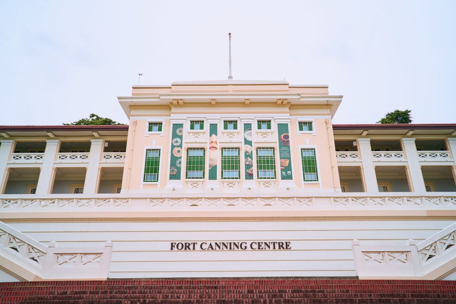 Grand colonial architecture of National Gallery Singapore, a key cultural landmark