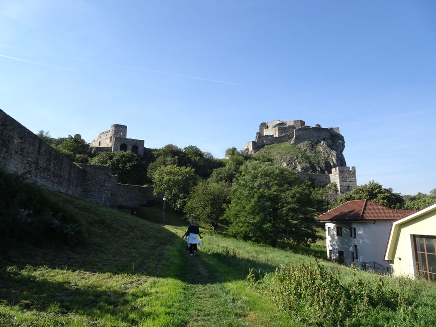 Panoramic view of Spiš Castle, a UNESCO World Heritage site in Slovakia