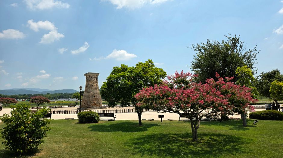 Panoramic view of a beautiful South Korean landscape, perfect for a day trip adventure