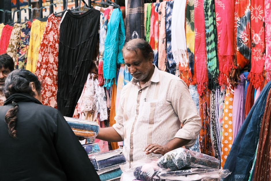 Bustling Malé Local Market in the Maldives with fresh produce and local crafts