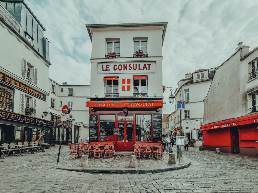 Itinerary in Paris
